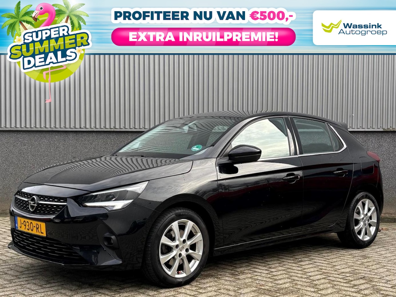 Opel Corsa - 1.2 Turbo 100pk Elegance | Summer Deals! | Cruise Control | Airco| Lichtmetalen Velgen | - AutoWereld.nl