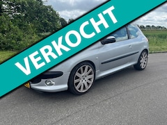 Peugeot 206 - 1.6-16V Gentry BJ 2005 AIRCO ZEER MOOI OPEN DAK NIEUWE APK