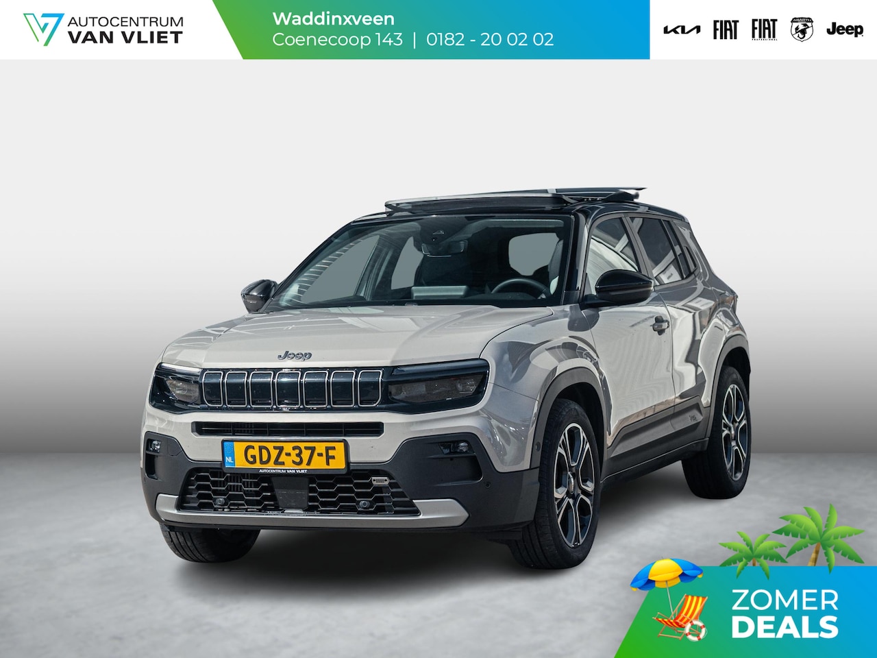 Jeep Avenger - 1.2 e-Hybrid Summit | Leder & Winter Pack | Schuif/Kanteldak | Infotainment Pack | Premium - AutoWereld.nl