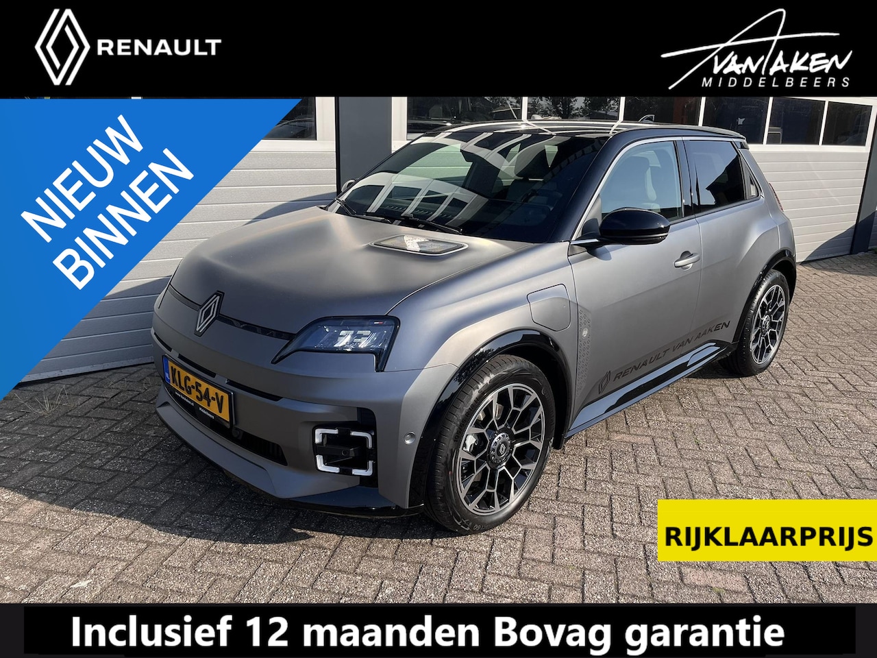 Renault 5 - comfort range Roland-Garros 52 kWh comfort range Roland-Garros 52 kWh - AutoWereld.nl