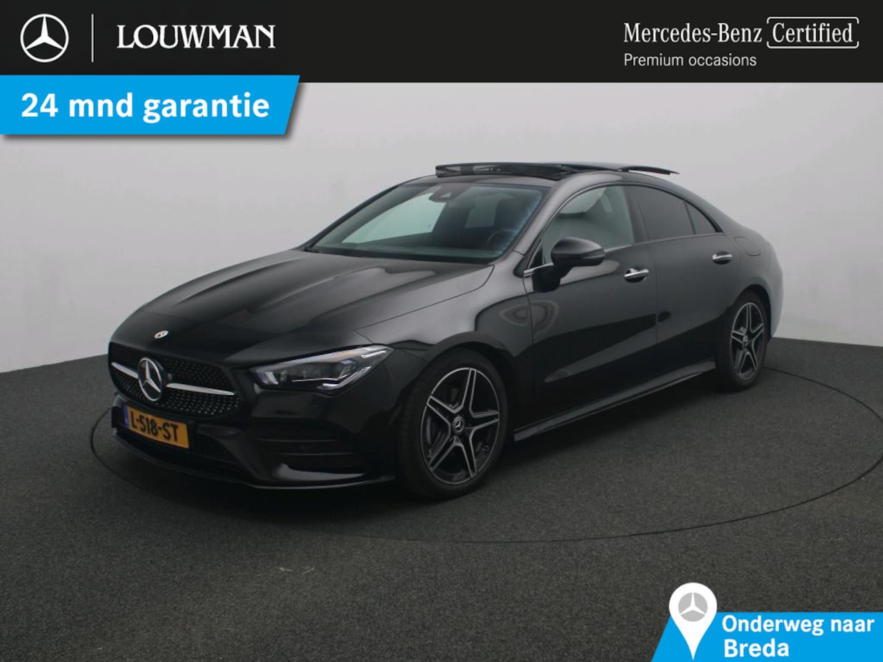 Mercedes-Benz CLA-Klasse - 180 Business Solution AMG AMG Line | Night Pakket | Panorama Schuif-Kanteldak | MultiBeam - AutoWereld.nl