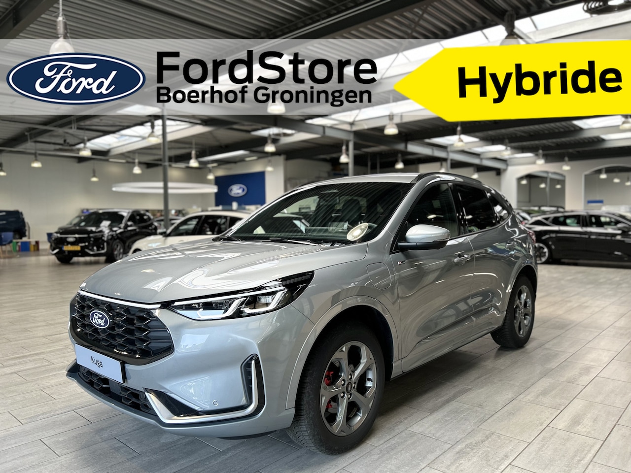 Ford Kuga - 2.5 PHEV 243 pk ST-Line X I AGR stoelen | Adapt Cruise I Winter Pack | B&O | 360° Camera I - AutoWereld.nl