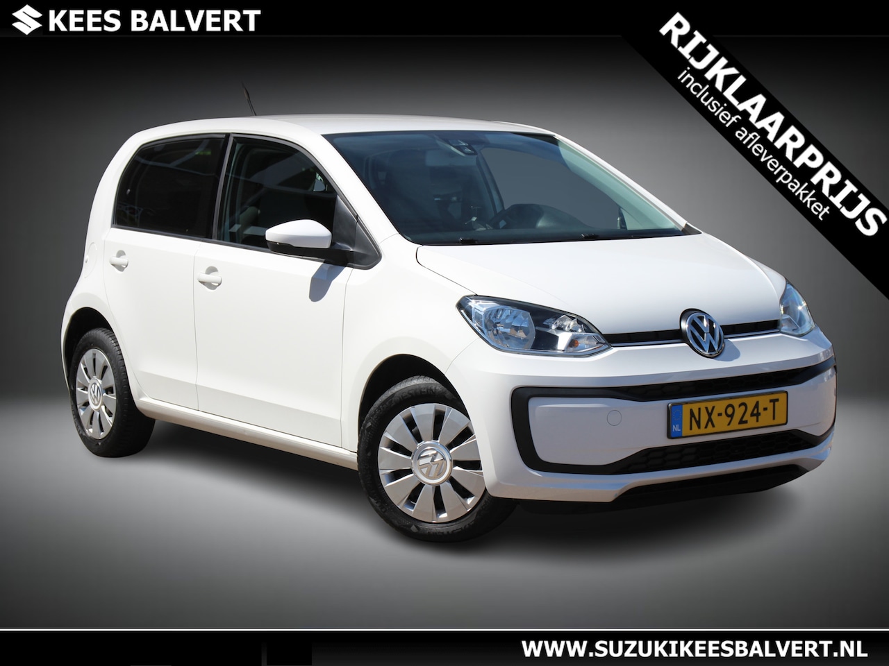 Volkswagen Up! - 1.0 5drs move up! | Airco | Bluetooth | Elektrische spiegels | - AutoWereld.nl