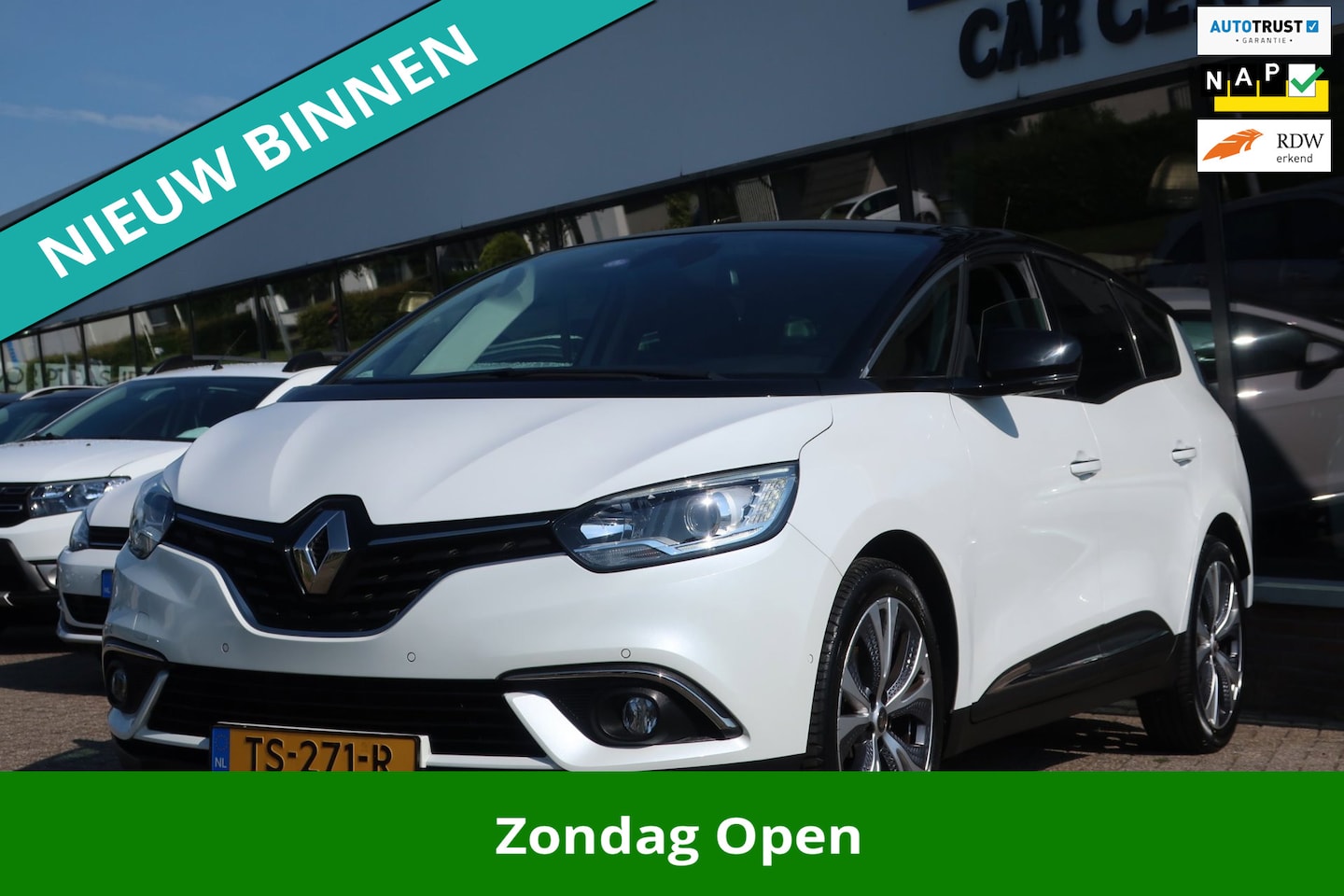 Renault Grand Scénic - 1.3 TCe Intens 7p. 1e EIG_LED_CAM_KEYLES_PDC V+A_19-INCH. - AutoWereld.nl