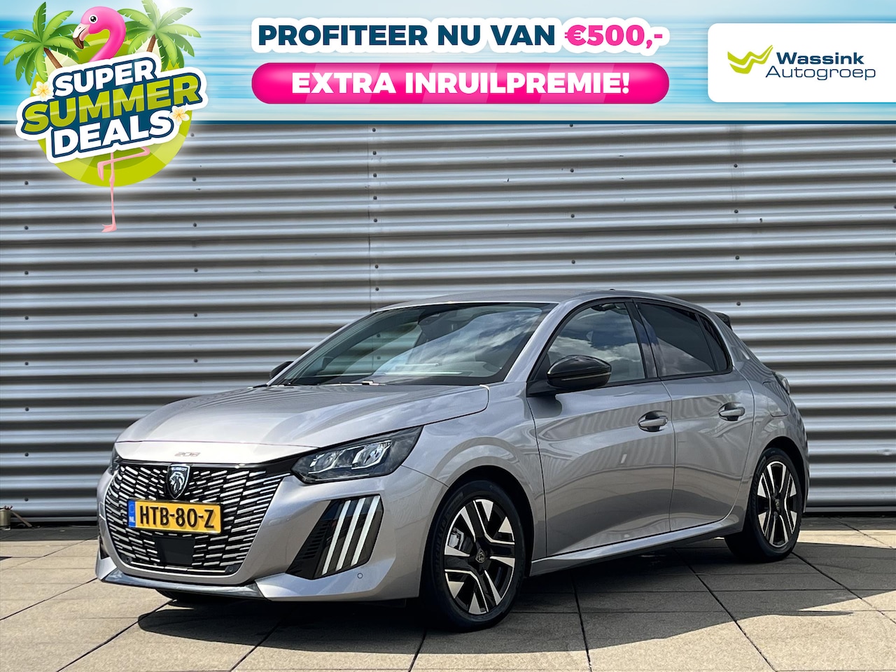 Peugeot 208 - 1.2 Hybrid e-DCS6 Automaat Allure | Apple Carplay | Android Auto | Camera | Cruise Control - AutoWereld.nl