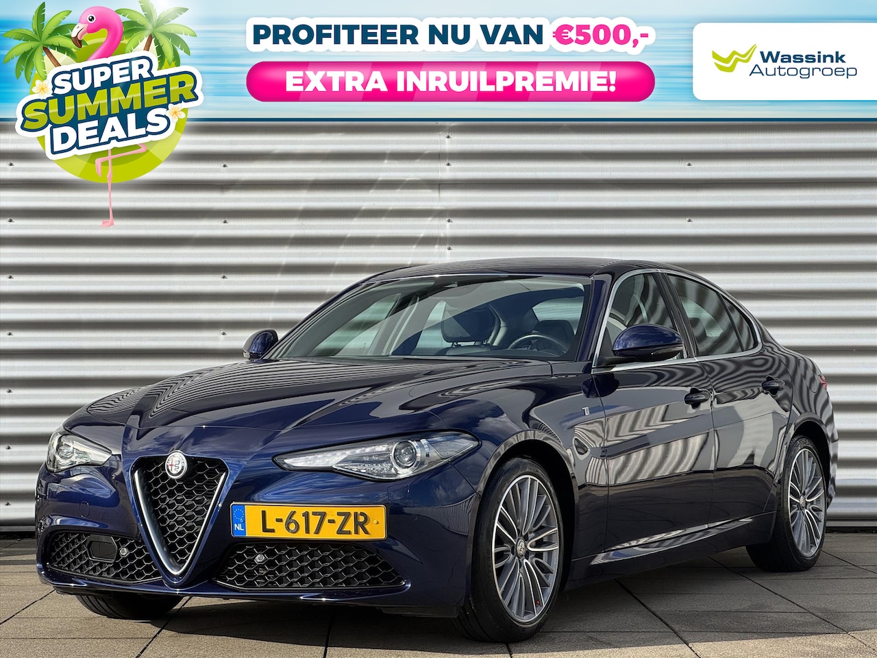 Alfa Romeo Giulia - 2.0 TURBO 200pk Aut B-Tech Business Edition | Parkeercamera | Stoel/stuurverwarming | Memo - AutoWereld.nl