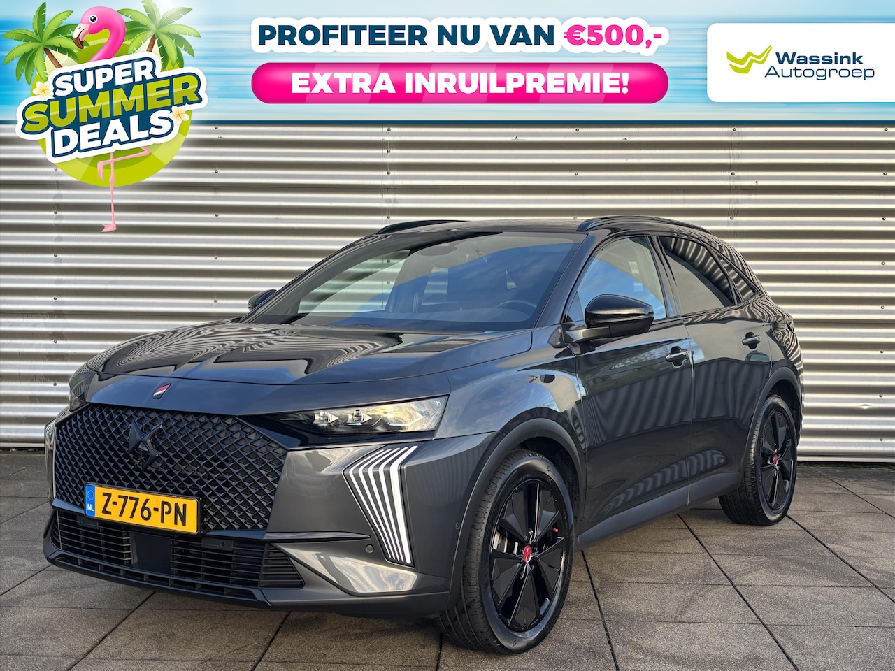 DS 7 - 1.6 E-TENSE 225pk Automaat Performance Line+ I Navigatie | Camera | Elektrische Comfort St - AutoWereld.nl