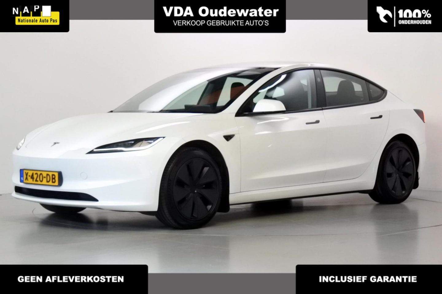 Tesla Model 3 - RWD 60 kWh Trekhaak FSD €99/mnd - AutoWereld.nl