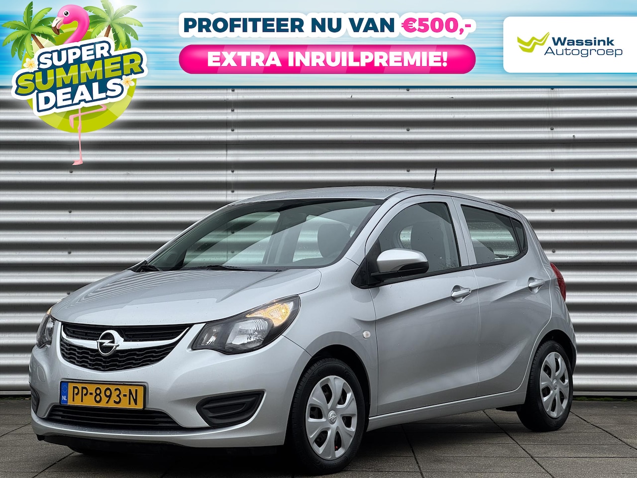 Opel Karl - 1.0 75pk Edition Automaat | Airco | Cruise Control - AutoWereld.nl