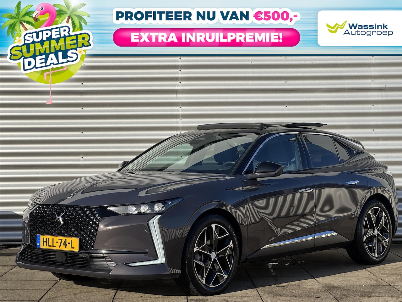 DS 4 - 1.2 Hybrid 136pk e-DCS6 Pallas I Schuif-kantel dak I Pack Comfort I Pack Tech I BTW auto I - AutoWereld.nl