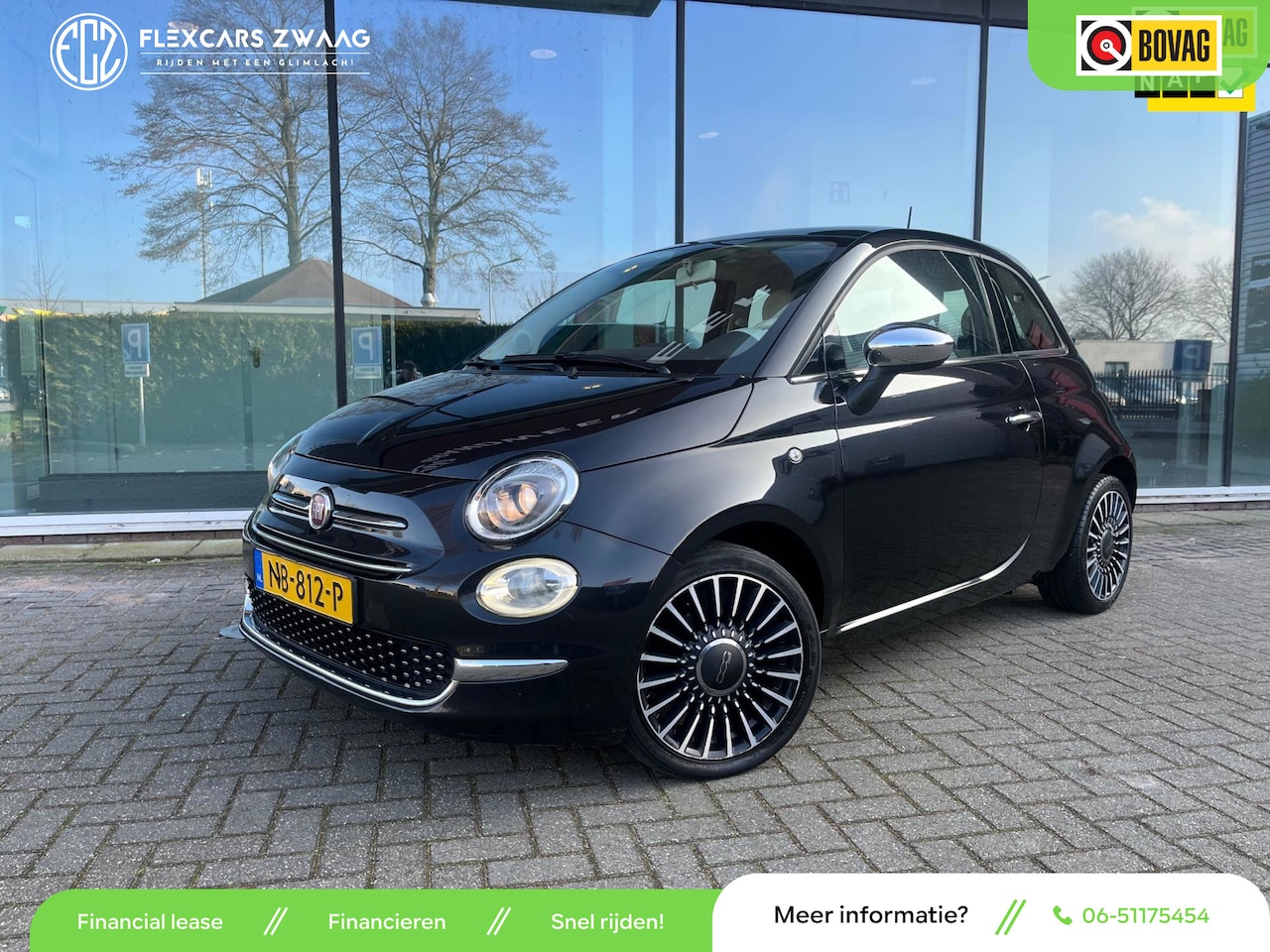 Fiat 500 - 0.9 TwinAir Turbo Lounge 0.9 TwinAir Turbo Lounge - AutoWereld.nl