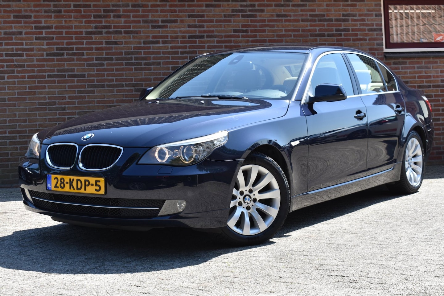 BMW 5-serie - 520i Corporate Lease Business Line Edition I '09 Xenon Leder Clima Navi Cruise Inruil moge - AutoWereld.nl