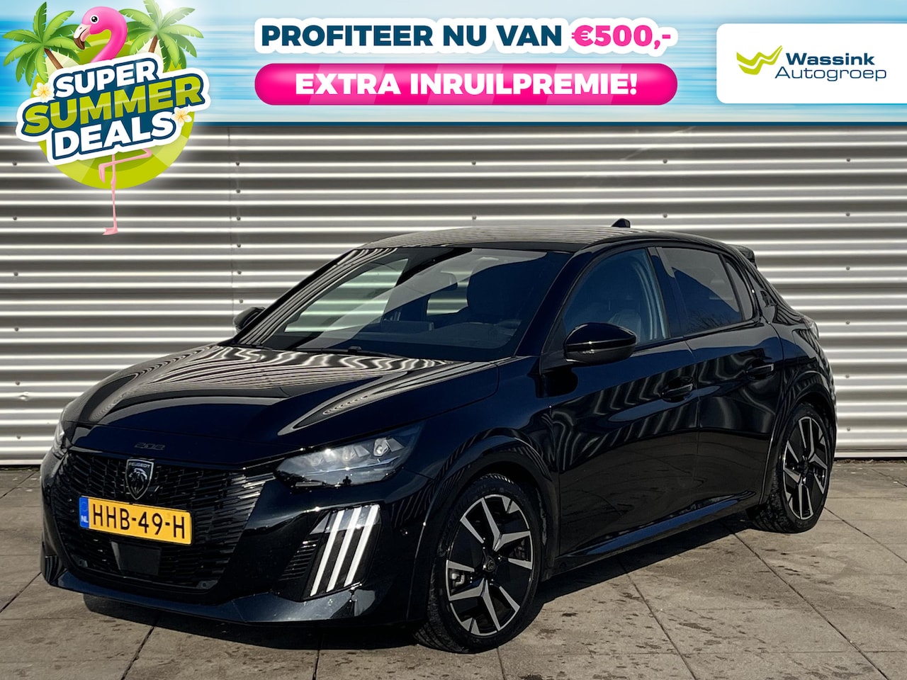 Peugeot 208 - 1.2 Hybrid 145 e-DCS6 GT Automaat | 360-graden Camera | Adaptive Cruise Control | Navigati - AutoWereld.nl