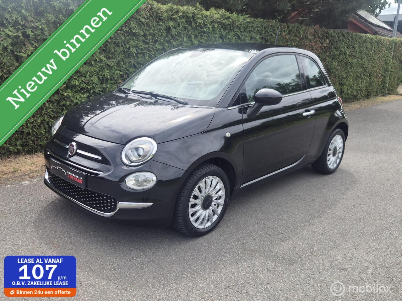 Fiat 500 - 1.2 Lounge Panoramadak Climate-control AANBIEDING - AutoWereld.nl