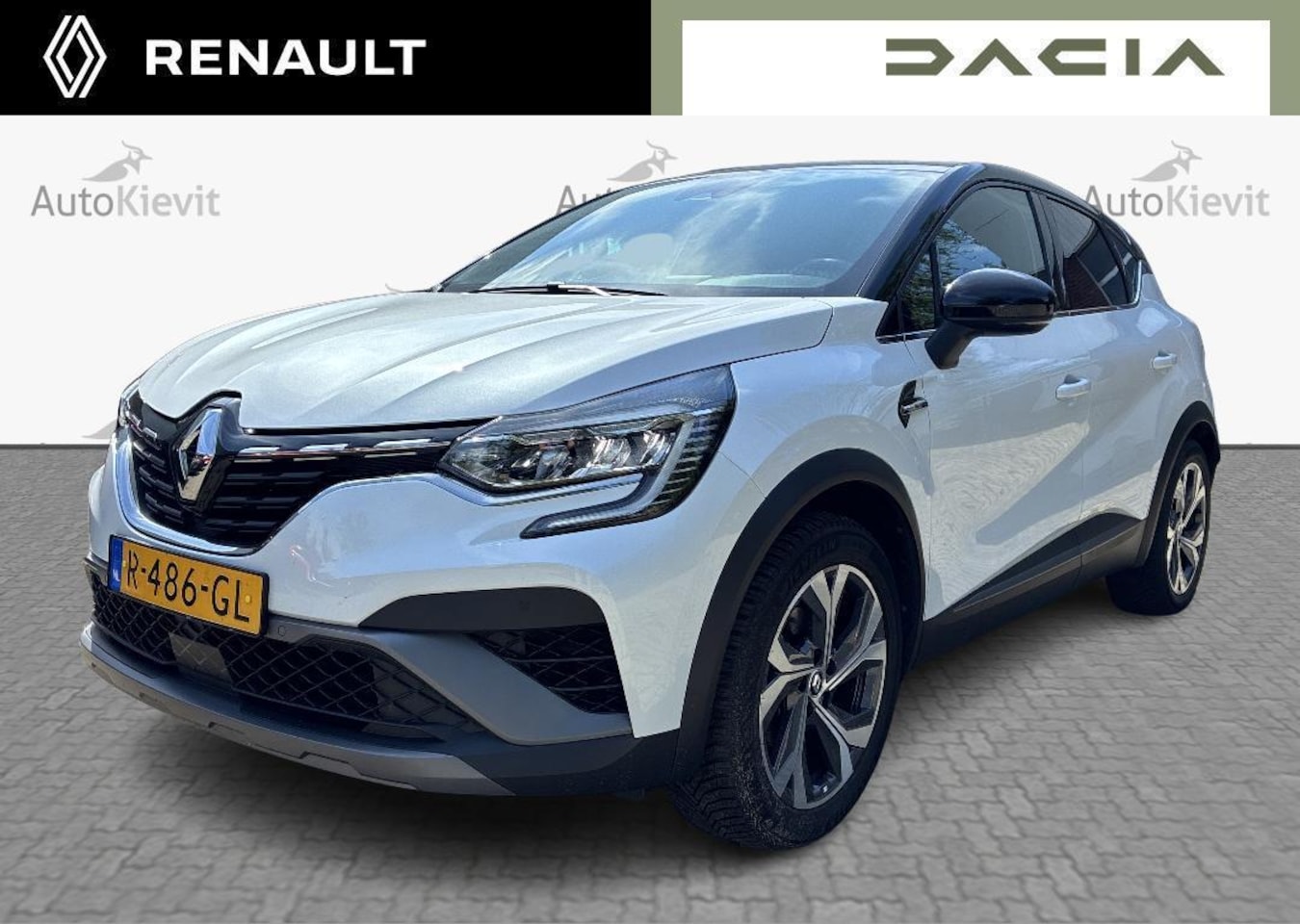Renault Captur - 1.6 E-Tech Hybrid 145 R.S. Line - Glazen dak / Camera - AutoWereld.nl