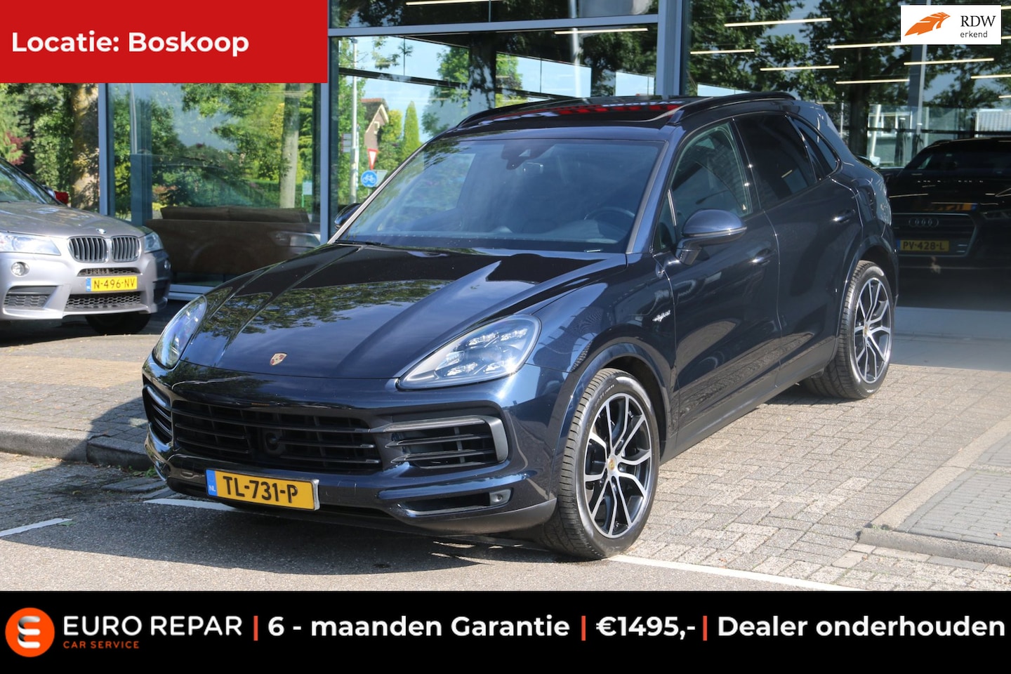 Porsche Cayenne - 3.0 E-Hybrid PANO-DAK LUCHTVERNG NL-AUTO! - AutoWereld.nl