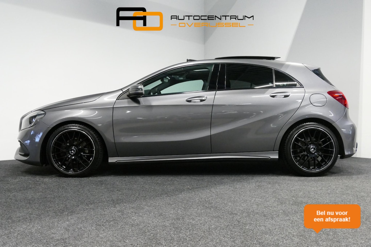 Mercedes-Benz A-klasse - 200 AMG Line / A45 AMG Diffuser / Panamericana Grille / Panoramadak / Carbon interieurdele - AutoWereld.nl