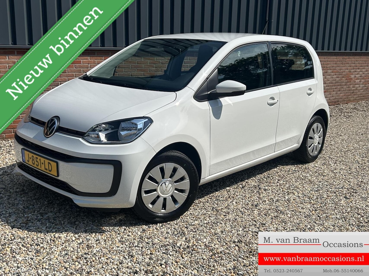 Volkswagen Up! - 1.0 BMT Move Up Airco/Audio+DAB/Led/ - AutoWereld.nl