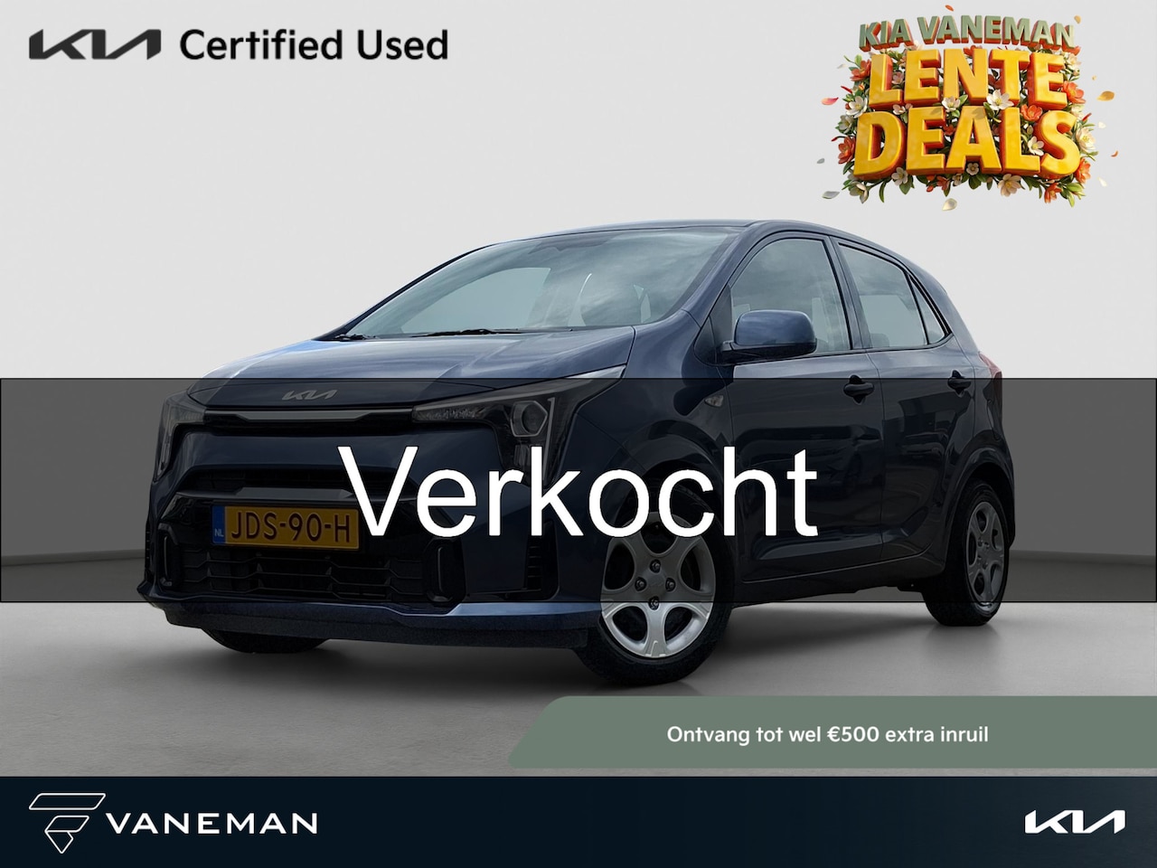 Kia Picanto - 1.0 DPI DynamicLine Automaat Navi | Camera | Cruise | PDC | Android Auto / Apple Carplay | - AutoWereld.nl