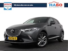 Mazda CX-3 - 2.0 SKYACTIV-G 120 GT-LUXURY AUTOMAAT ECC/CRUISE/NAV/CAMERA/LEDER/KEYLESS.ENTRY/STOEL.VERW