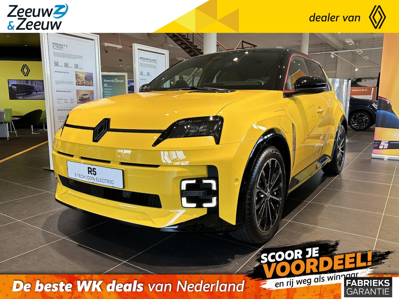 Renault 5 - comfort range iconic cinq 52 kWh | NU met €1.800,- Zeeuw & Zeeuw voorraadkorting en met GR - AutoWereld.nl