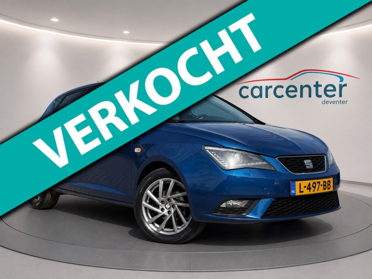 SEAT Ibiza - 1.2 TSI Style 5 drs Xenon Climate APK Blauw - AutoWereld.nl