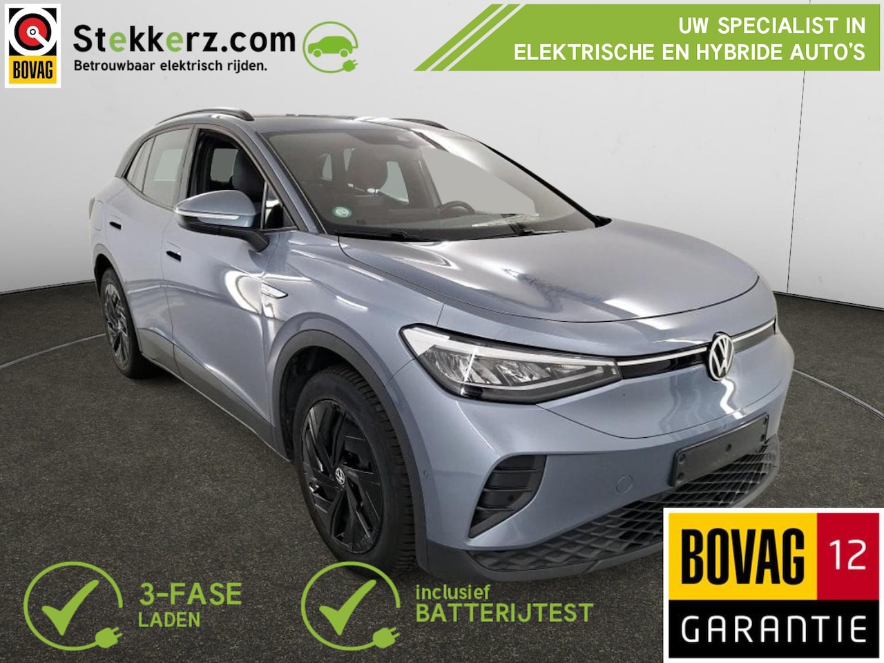 Volkswagen ID.4 - Pro 77 kWh SOH 97%!, All-in prijs incl. 12 mnd BOVAG garantie, Camera - AutoWereld.nl