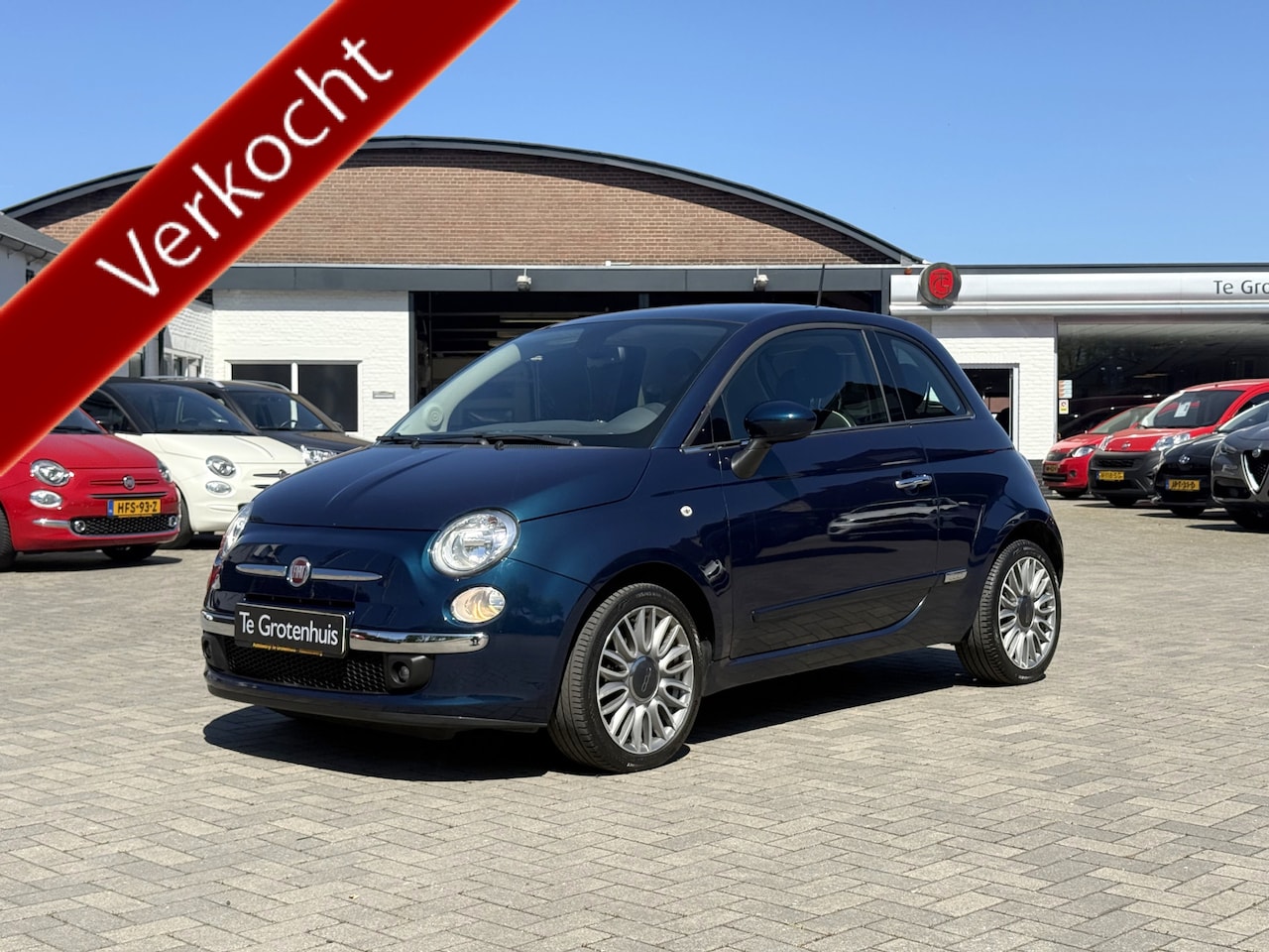 Fiat 500 - 1.2 Lounge | PDC | Panodak | - AutoWereld.nl