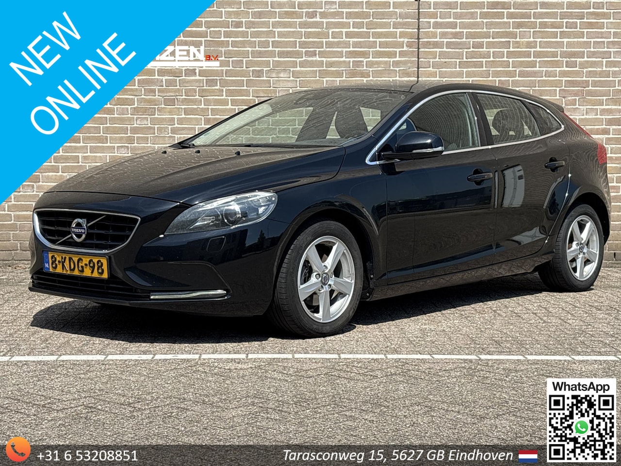 Volvo V40 - 1.6 D2 R-Design | Climate | Cruise | Navi | PDC | - AutoWereld.nl