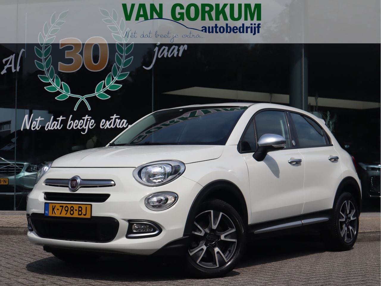Fiat 500 X - 1.4 Turbo MultiAir PopStar Cruise Control / Climate / Navi / Trekh / Carplay - AutoWereld.nl