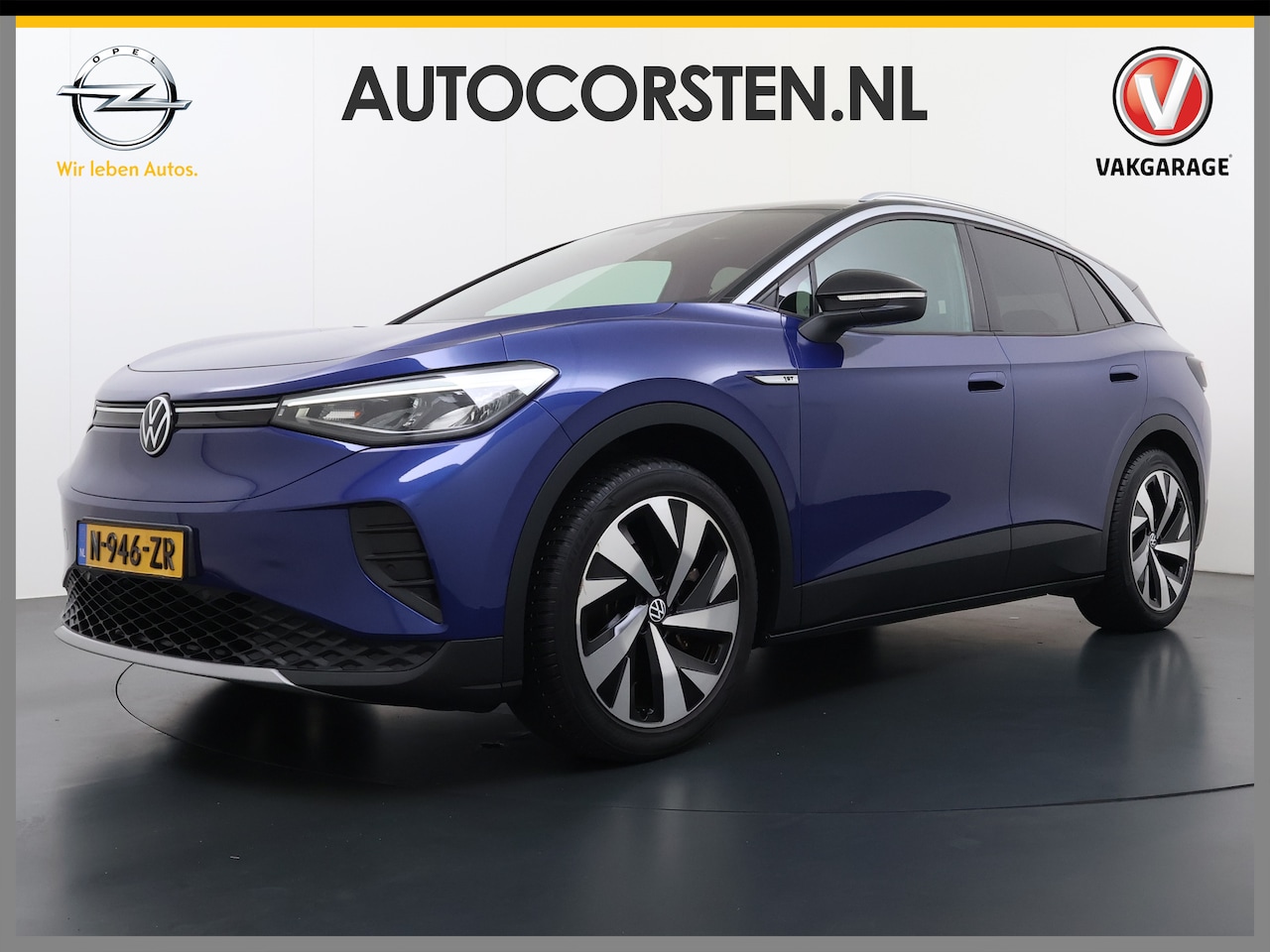 Volkswagen ID.4 - First 82kWh SOH 92% Stuur+Stoelverwarming Camera Adap.Cruise Apple Carplay/Android Auto Na - AutoWereld.nl
