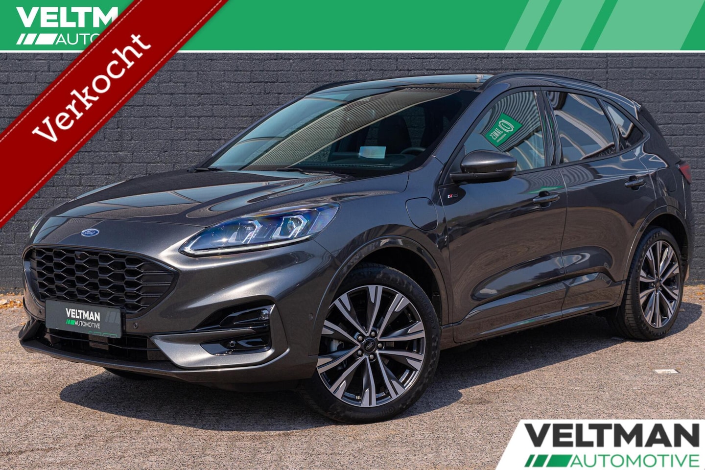 Ford Kuga - 2.5 PHEV ST-Line X PANO TREKHAAK ADAPTIVE CRUISE HEAD UP CAMERA STUURVERWARMING B&O - AutoWereld.nl