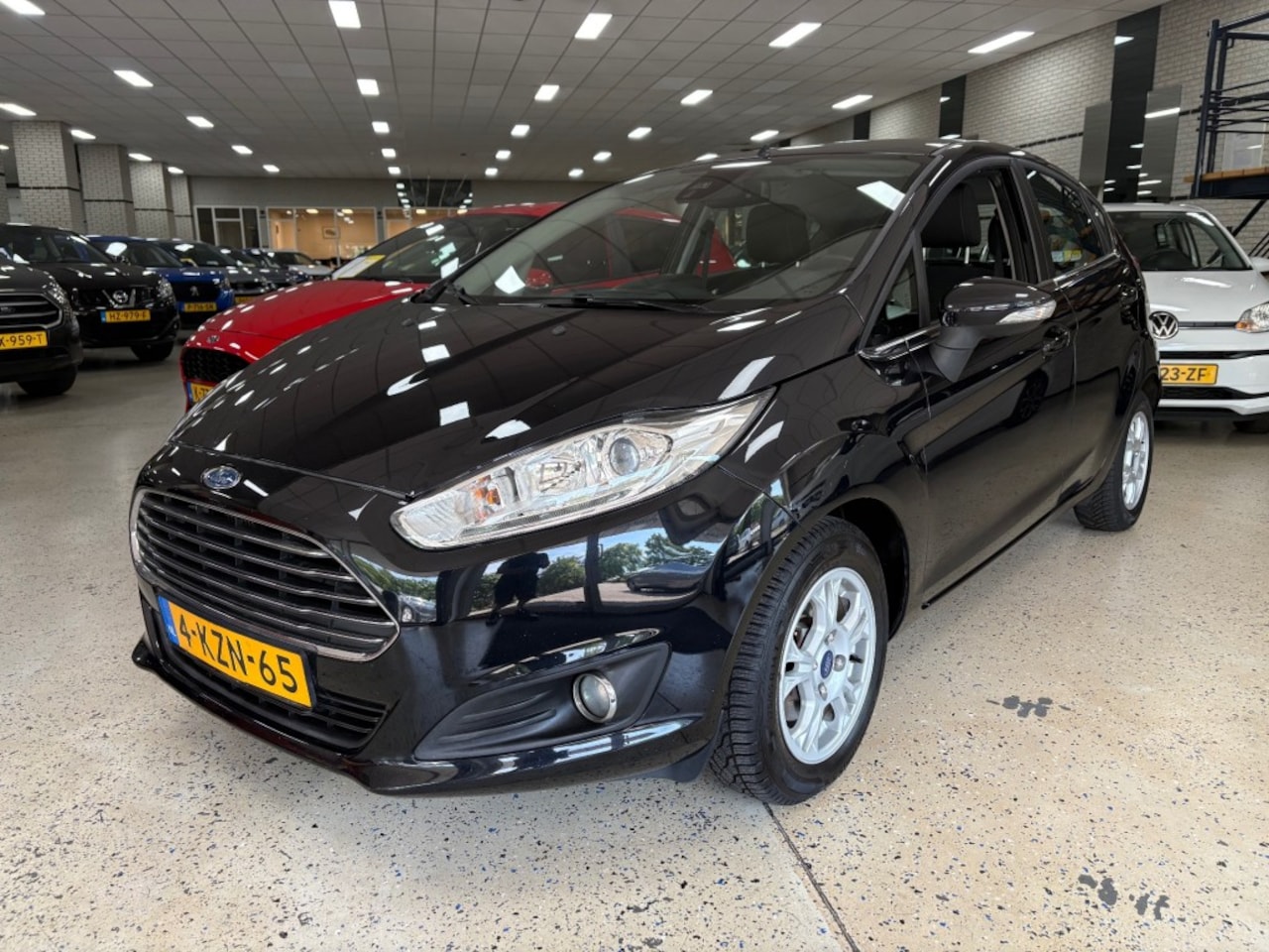 Ford Fiesta - 1.6 TDCI Titanium Navigatie Keyless ECC Airco PDC NAP NL - AutoWereld.nl