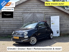 Fiat 500 C - 1.2 Lounge | Climate | Cruise | Navi | Parkeersensoren | Onderhouden | Mooie auto