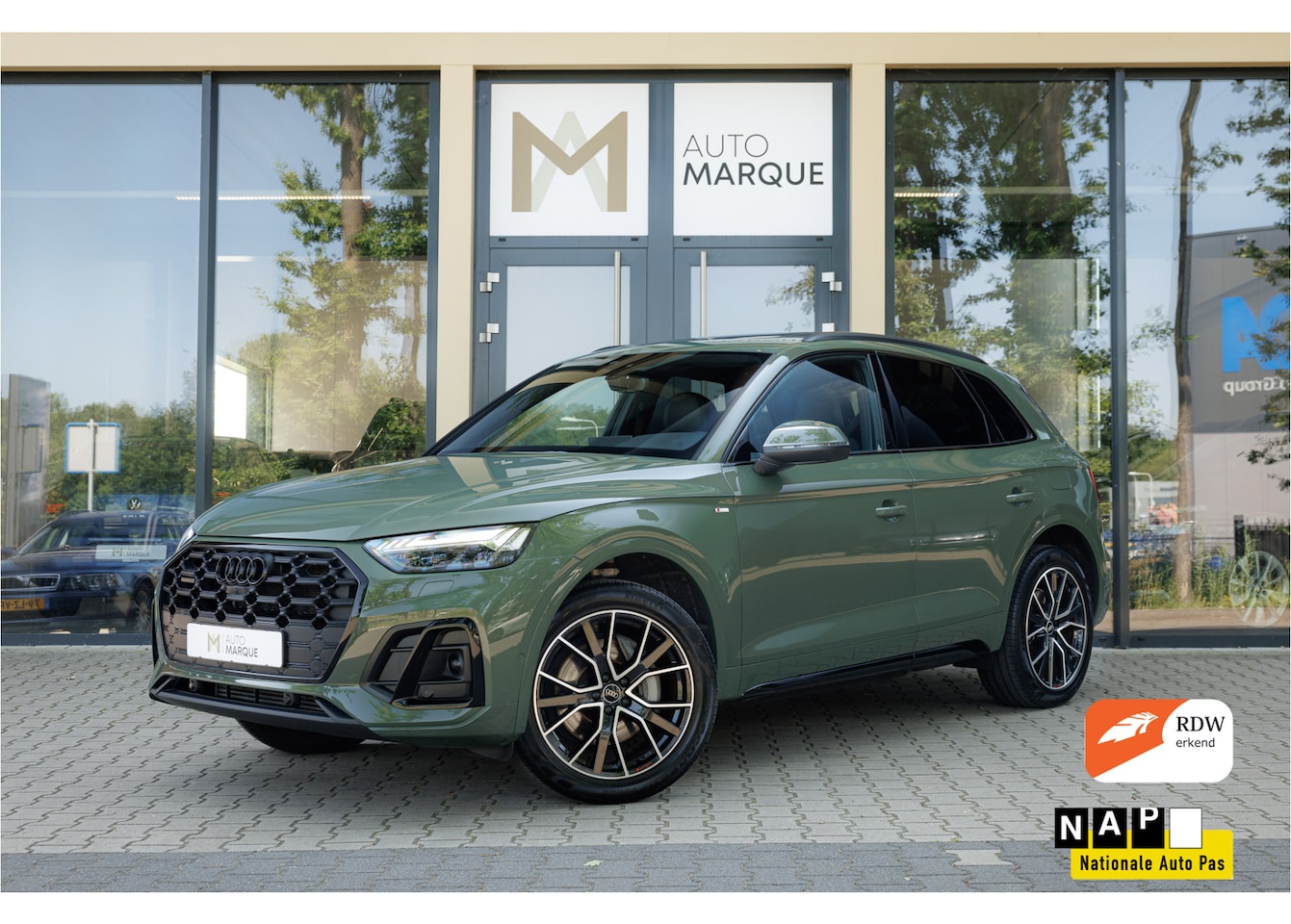 Audi Q5 - 55 TFSI e Competition 368PK | S edition | Panoramadak | Trekhaak | 360 Graden Camera | B&O - AutoWereld.nl