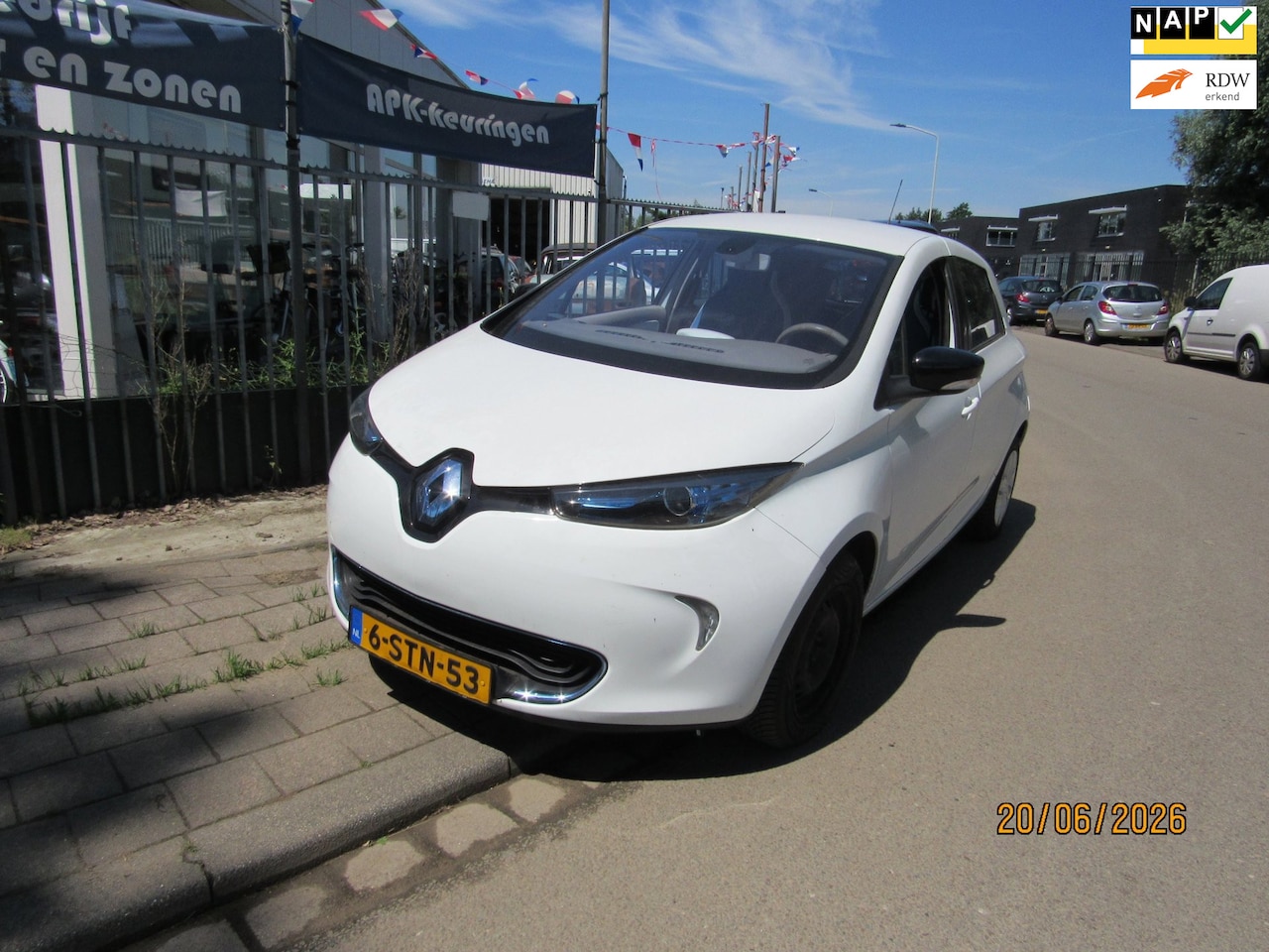 Renault Zoe - Q210 Zen Quickcharge 22 kWh (ex Accu) - AutoWereld.nl