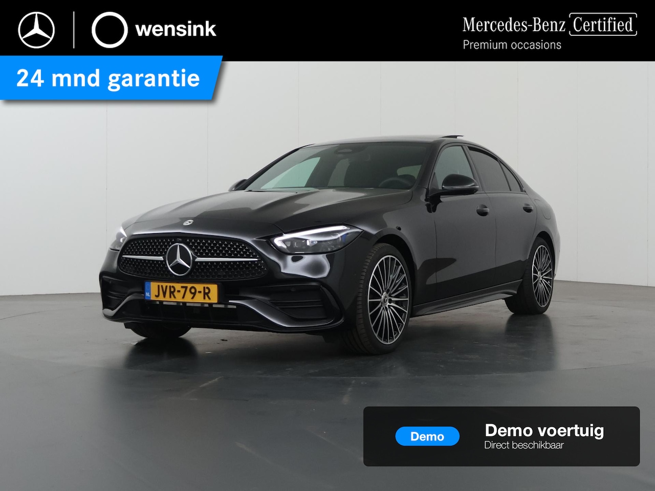 Mercedes-Benz C-klasse - 300e Business Solution AMG | Panoramaschuifdak | Trekhaak | DIGITAL LIGHT | Nightpakket | - AutoWereld.nl