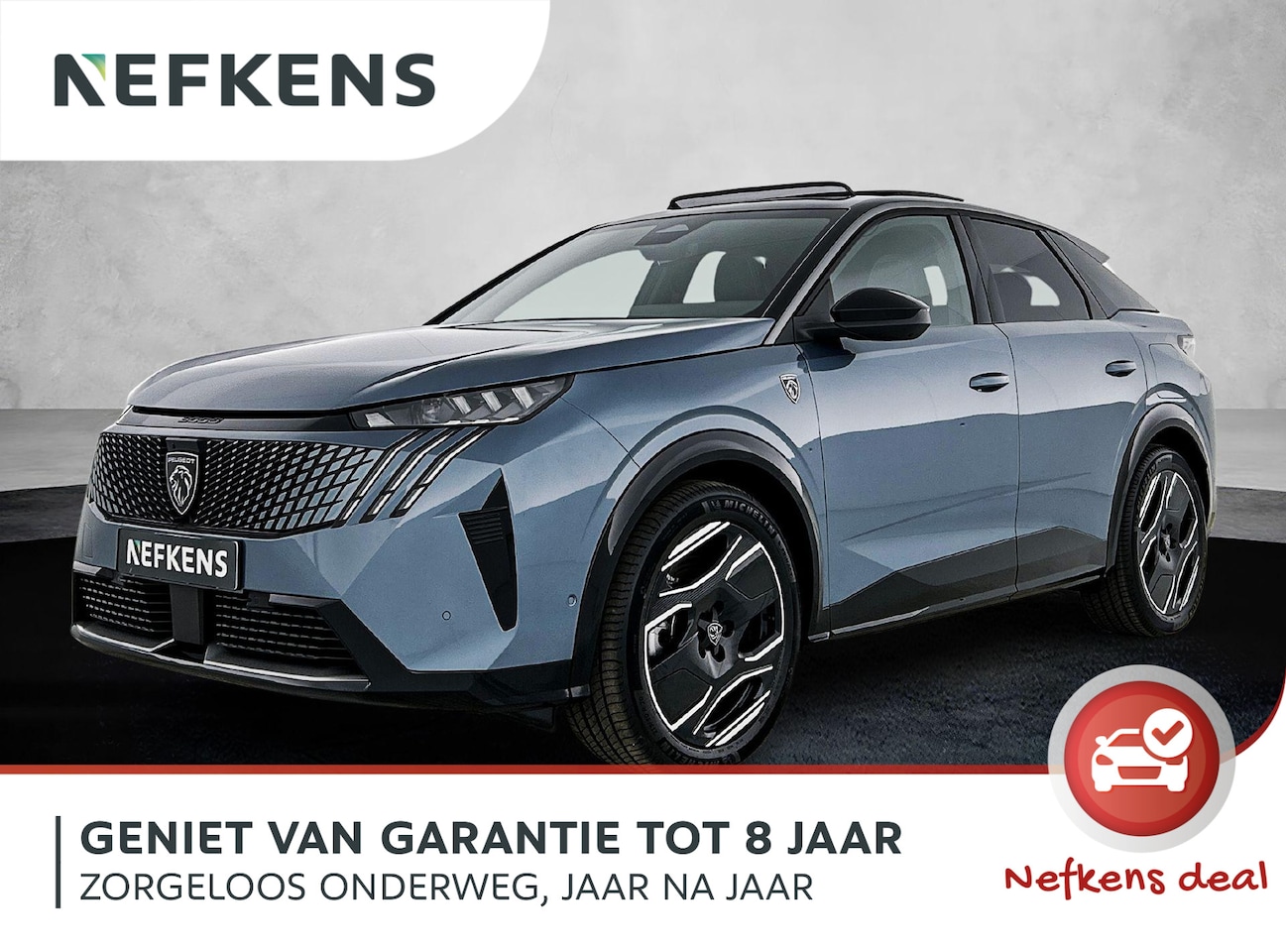 Peugeot e-3008 - Launch Edition 325 Dual Motor 73 kWh | Lederen Bekleding | Panoramisch Schuifdak | Navigat - AutoWereld.nl