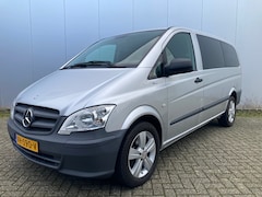 Mercedes-Benz Vito - 116 CDI 320 Lang DC Luxe Kombi Dubbele Cabine 6 pers. APK juli 2027, Marge, Euro5
