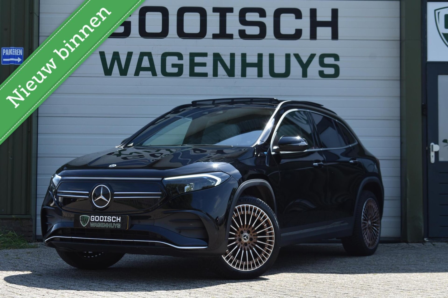 Mercedes-Benz EQA - 250 Business Solution AMG 67 kWh | Pano | Sfeerverlichting | Leder | 97% SOH | - AutoWereld.nl