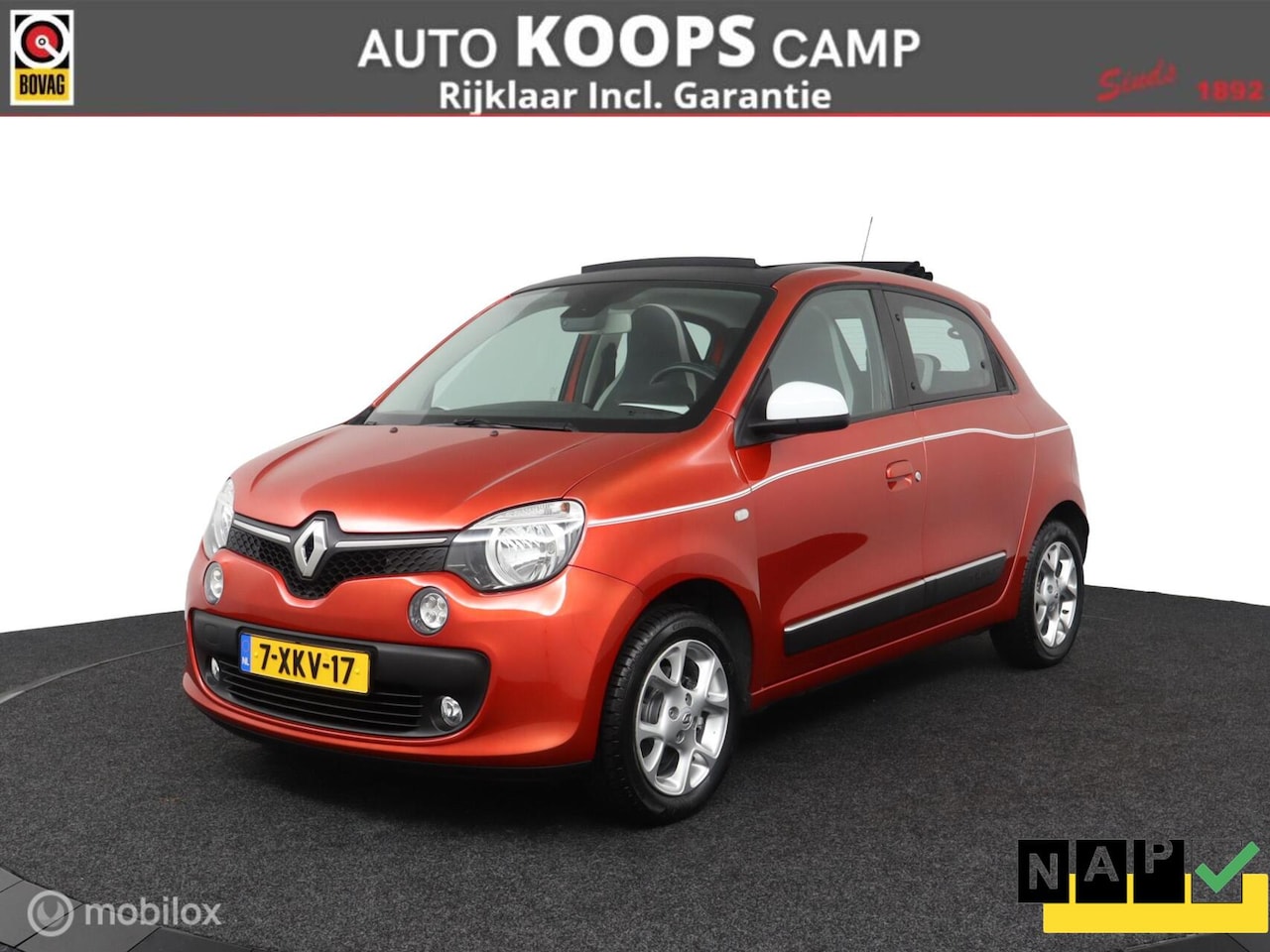 Renault Twingo - 1.0 SCe Dynamique | Elek.Vouwdak | Clima | Cruise | Camera | Stoelverw. | PDC | LMV | NL A - AutoWereld.nl