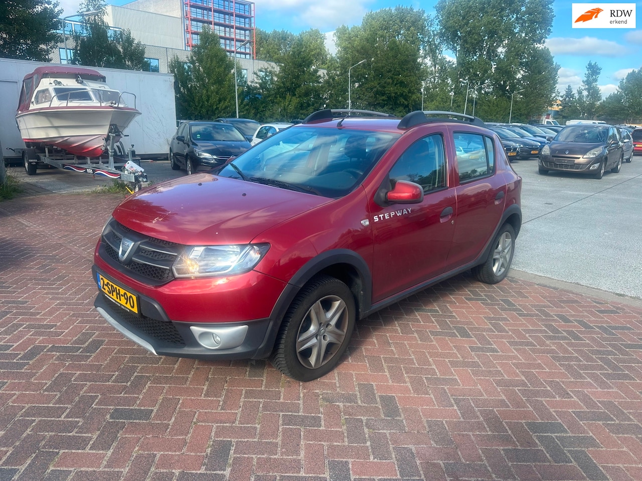 Dacia Sandero Stepway - 0.9 TCe Lauréate Airco! 190DKM NAP! 2013 - AutoWereld.nl
