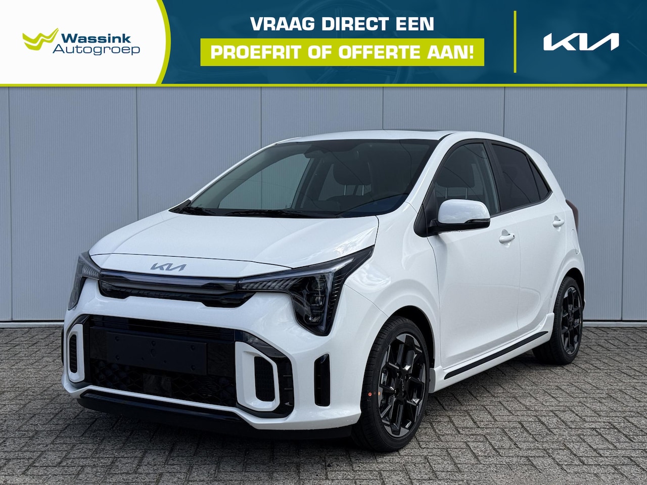 Kia Picanto - 1.0 GDi GT-Line | achteruitrij camera | Carplay | Lichtmetalen velgen | Schuif-kantel dak - AutoWereld.nl