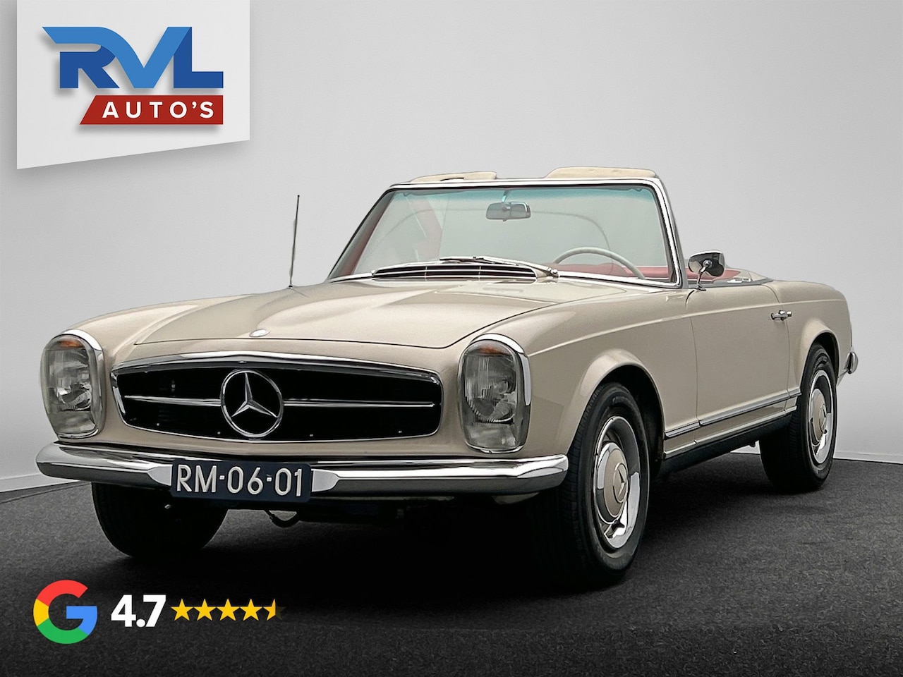 Mercedes-Benz SL-klasse Cabrio - 230 Automaat 1964 *Europese Uitvoering* - AutoWereld.nl