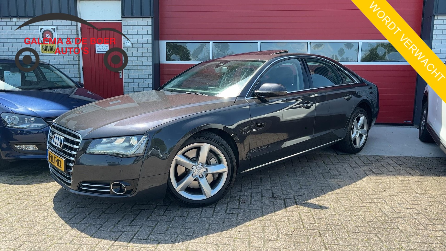Audi A8 - 4.2 FSI quattro Pro Line+ SCHUIFDAK / KEYLESS / SOFTCLOSE / RONDOM CAMERA / TREKHAAK / NAV - AutoWereld.nl