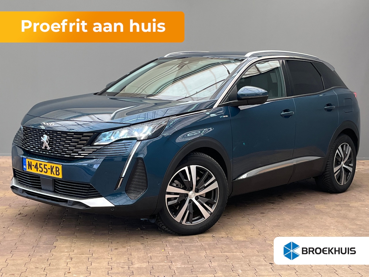 Peugeot 3008 - 1.6 HYbrid 225 Blue Lease Allure | Achteruitrijcamera | Apple Carplay/Android Auto|telefoo - AutoWereld.nl