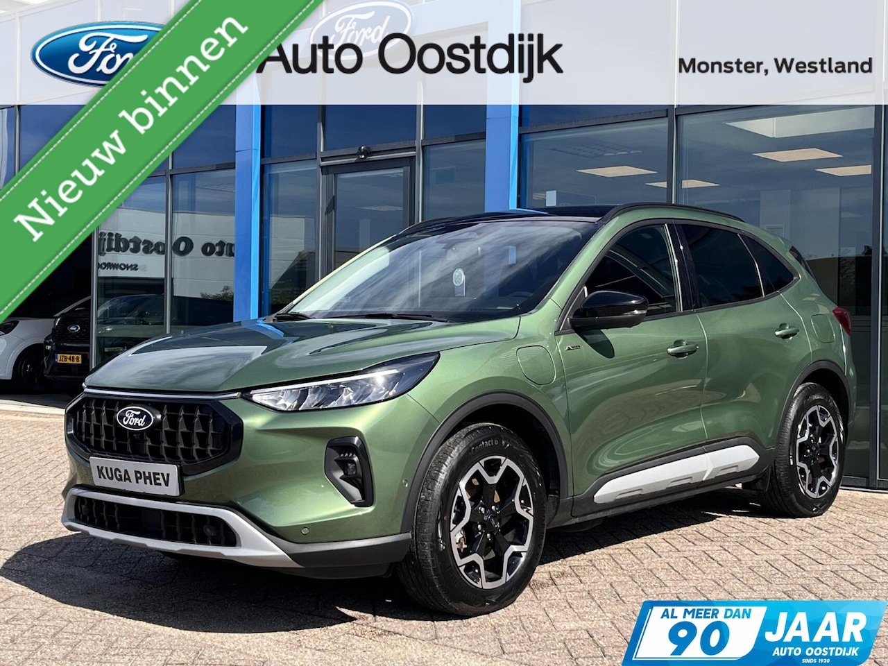 Ford Kuga - 2.5 PHEV Active X 243PK Winterpack Adaptieve Cruise AGR-Stoelen 360-Camera B&O Elek. Achte - AutoWereld.nl