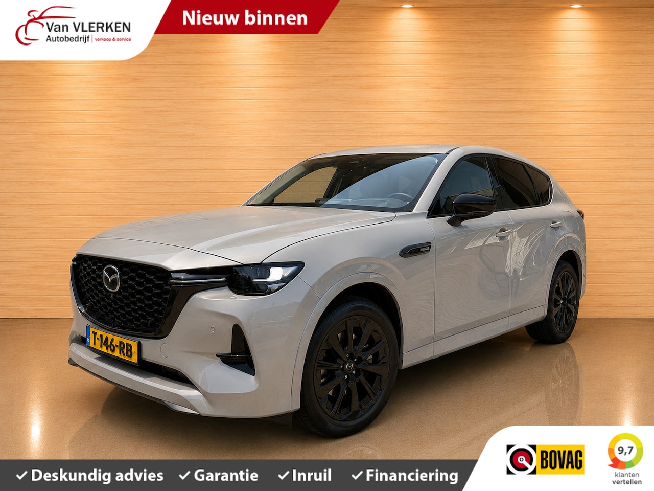 Mazda CX-60 - 2.5 E-SKYACTIV PHEV Homura 2.5 e-SkyActiv PHEV Homura - AutoWereld.nl