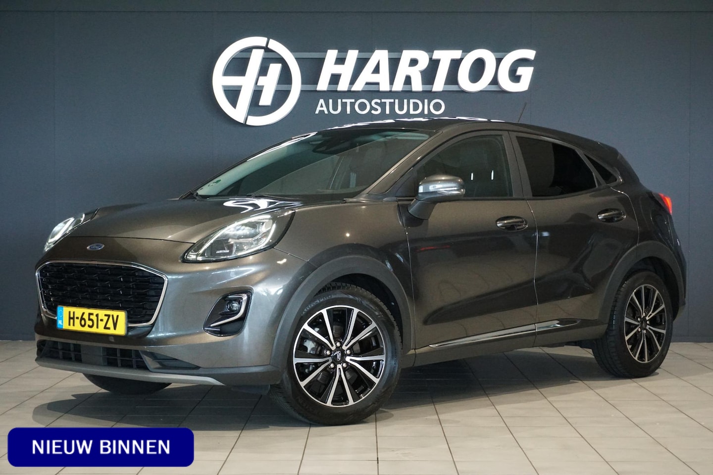 Ford Puma - 1.0 EcoBoost Hybrid Titanium *dealer onderhouden* + WINTERPACK / STOELMASSAGE / TREKHAAK - AutoWereld.nl
