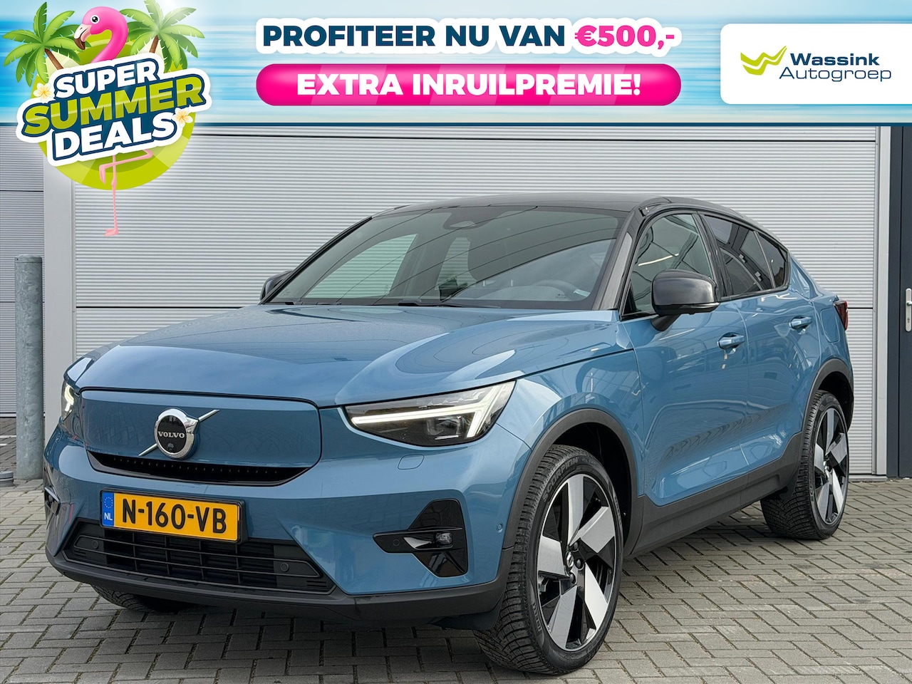 Volvo C40 - Recharge Twin Pure electric 408pk Intro Edition | SOH 93% | Navigatie | Winterpack | Panor - AutoWereld.nl